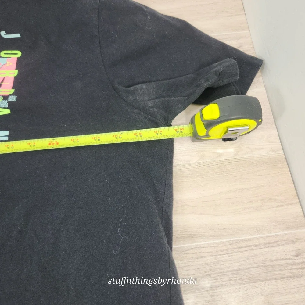 Jordan T Shirt Mens Large Black‎ Nike Jumpman Standard Fit Tee